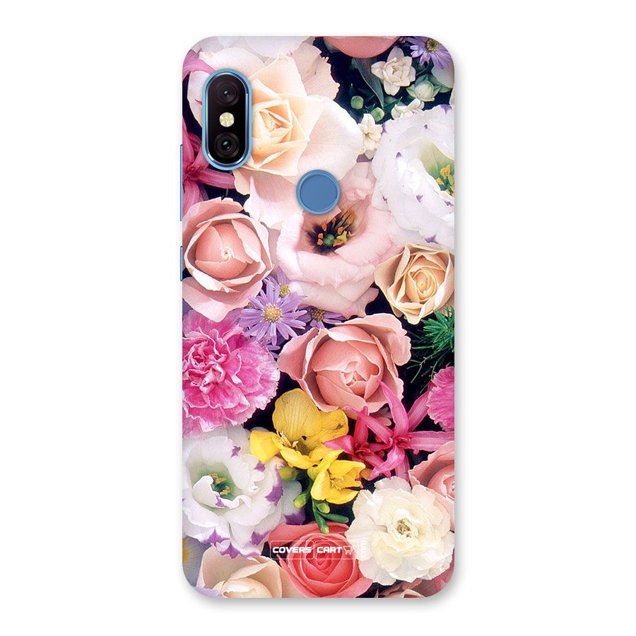 Colorful Roses Back Case for Redmi Note 6 Pro