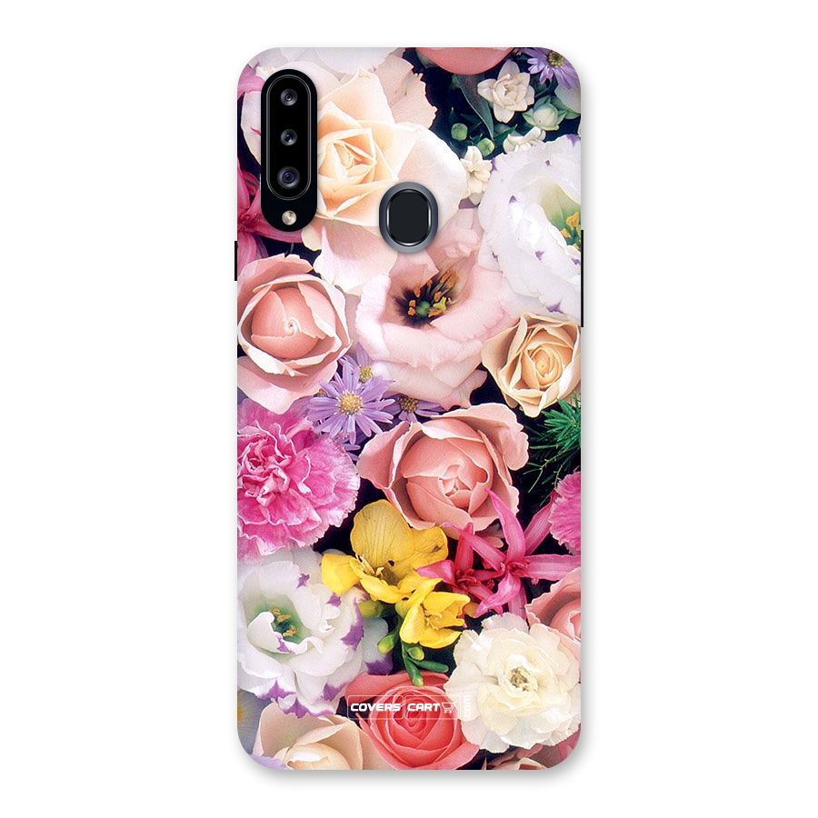 Colorful Roses Back Case for Samsung Galaxy A20s