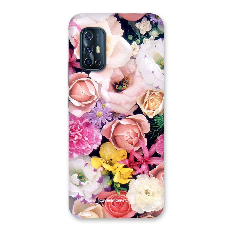 Colorful Roses Back Case for Vivo V17