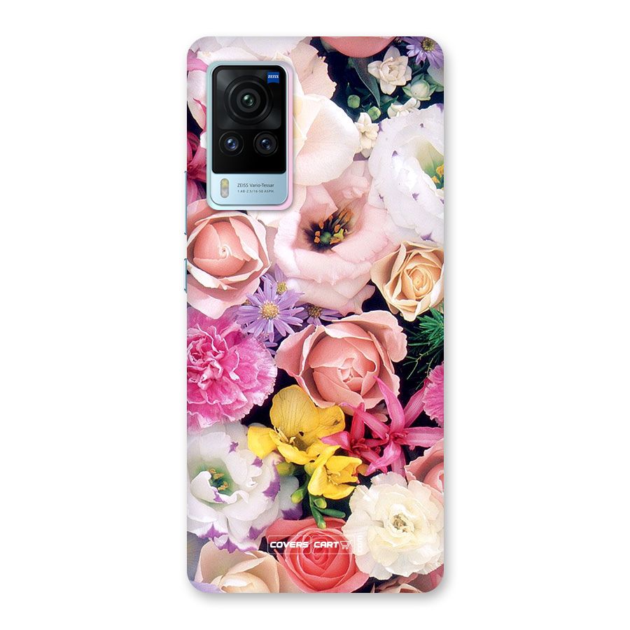 Colorful Roses Back Case for Vivo X60 Pro