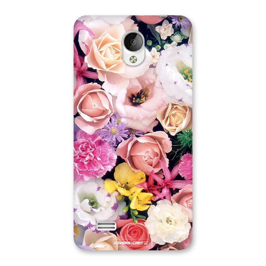 Colorful Roses Back Case for Vivo Y21