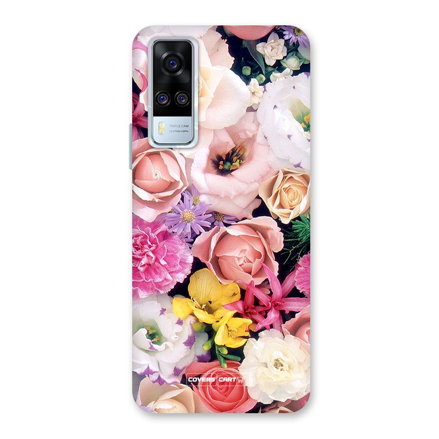 Colorful Roses Back Case for Vivo Y31