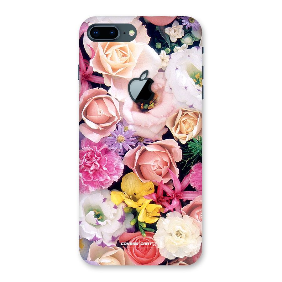Colorful Roses Back Case for iPhone 7 Plus Apple Cut