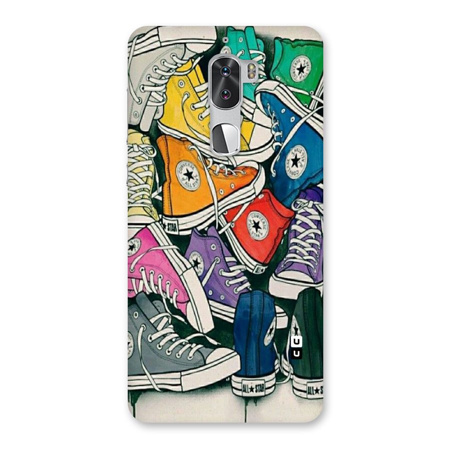 Colorful Shoes Back Case for Coolpad Cool 1