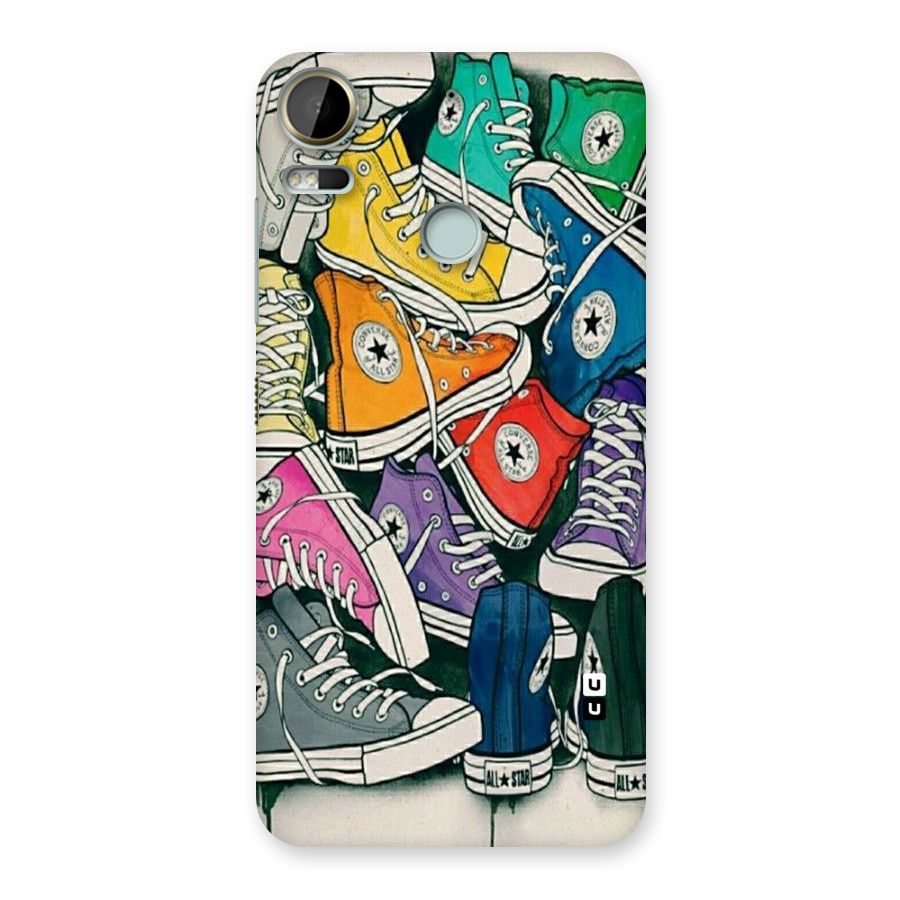 Colorful Shoes Back Case for Desire 10 Pro
