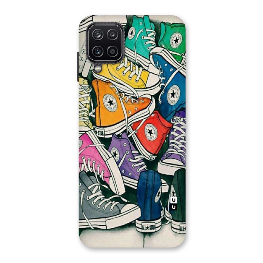 Colorful Shoes Back Case for Galaxy A12