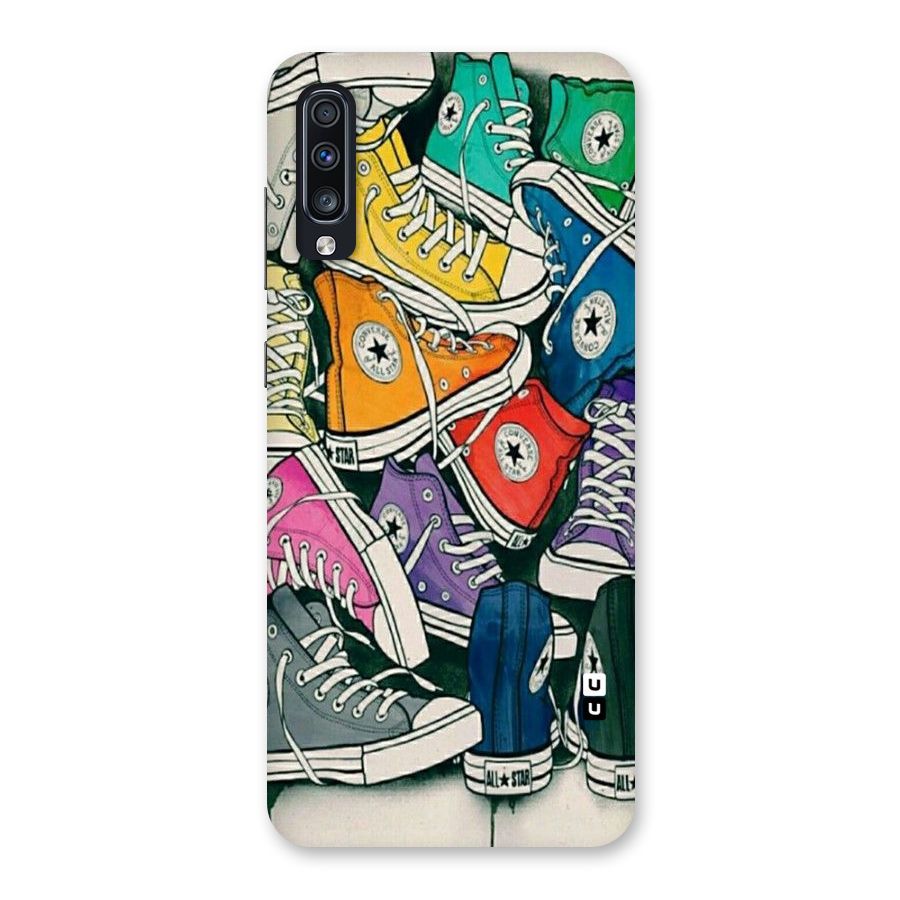 Colorful Shoes Back Case for Galaxy A70