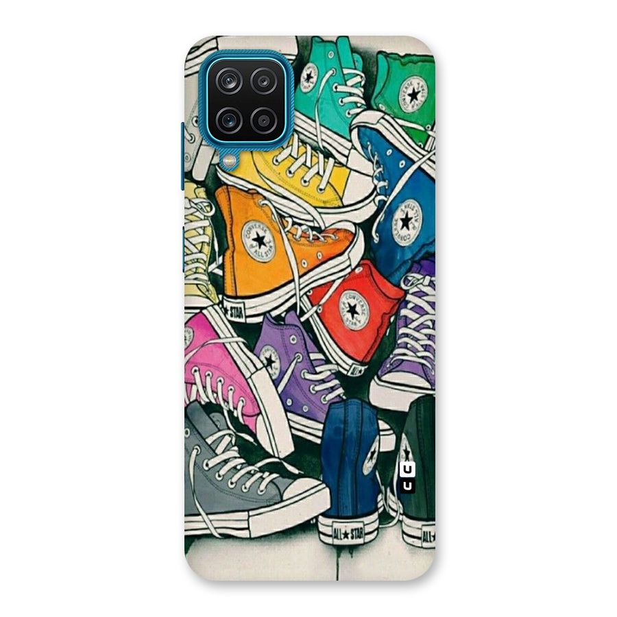 Colorful Shoes Back Case for Galaxy F12