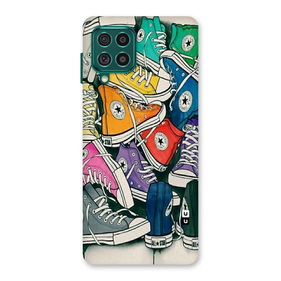 Colorful Shoes Back Case for Galaxy F62