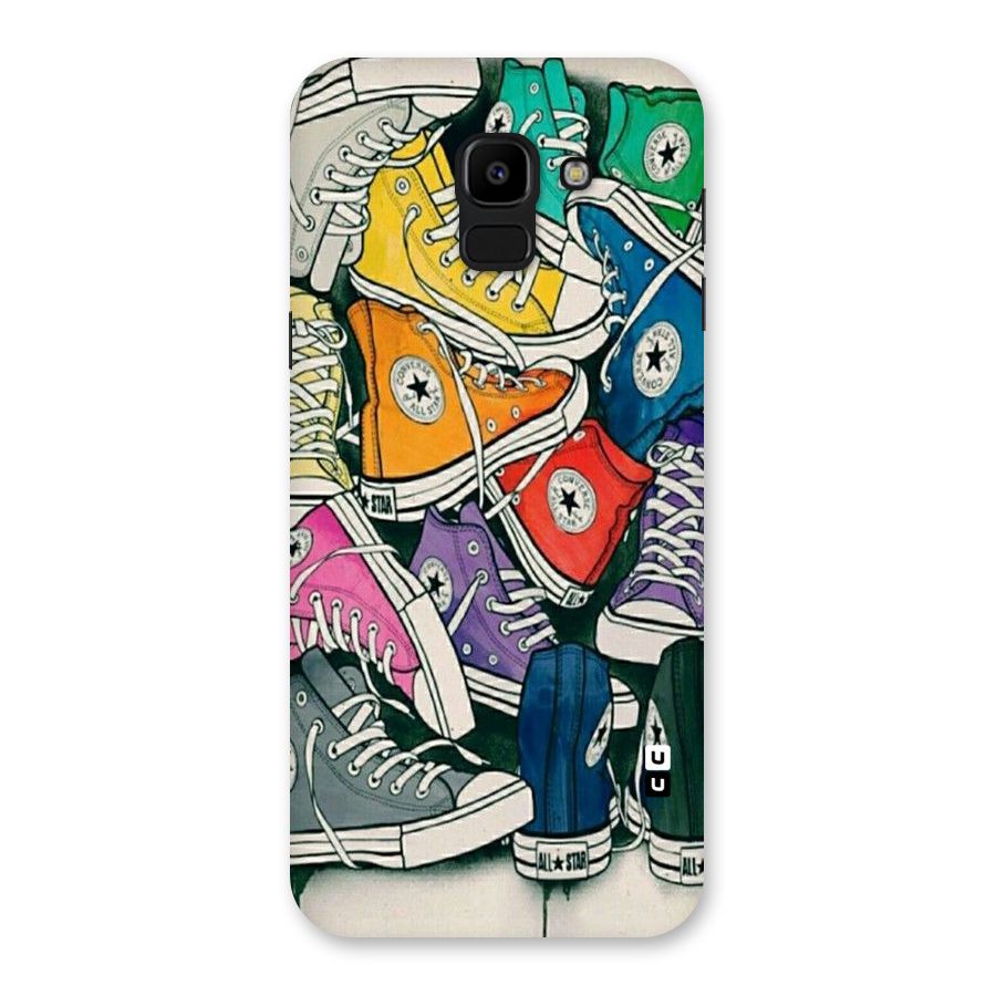Colorful Shoes Back Case for Galaxy J6