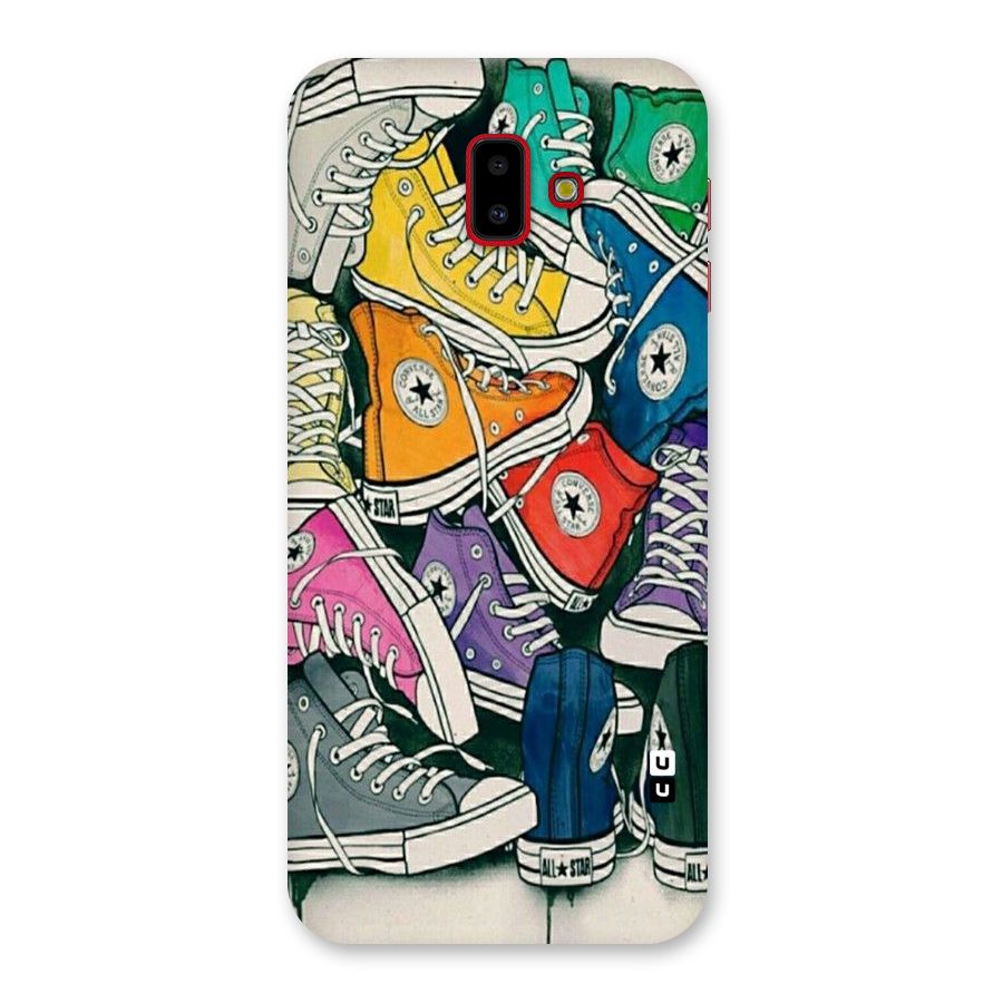 Colorful Shoes Back Case for Galaxy J6 Plus