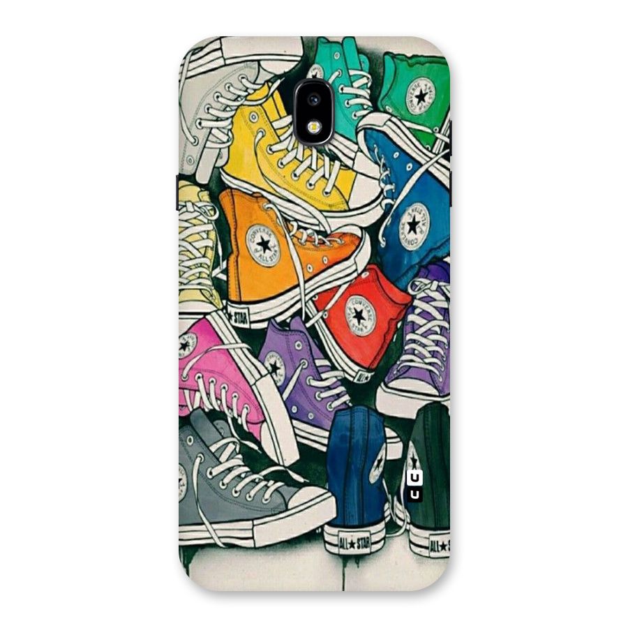 Colorful Shoes Back Case for Galaxy J7 Pro