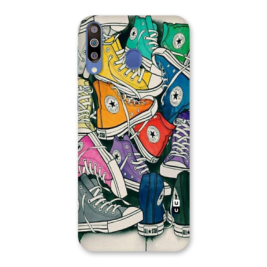 Colorful Shoes Back Case for Galaxy M30