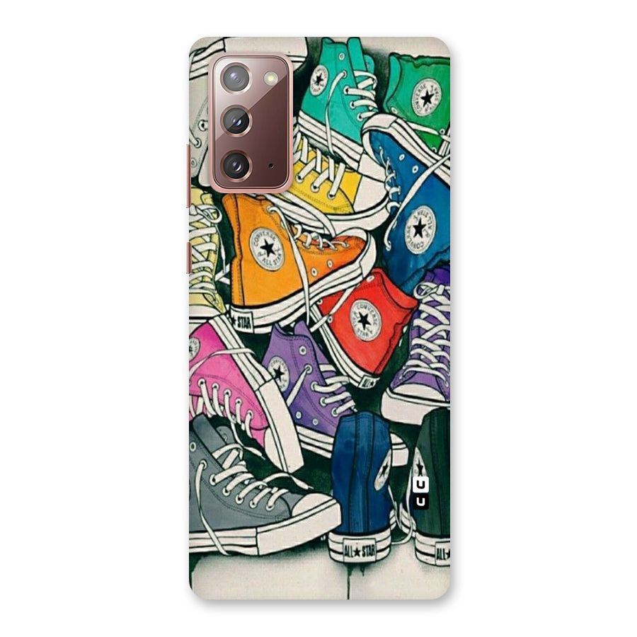 Colorful Shoes Back Case for Galaxy Note 20