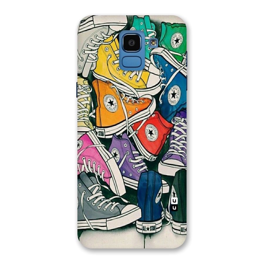 Colorful Shoes Back Case for Galaxy On6