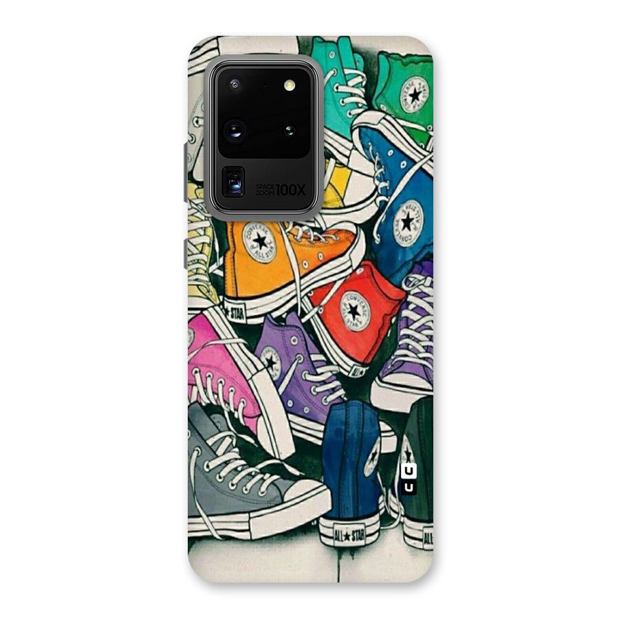 Colorful Shoes Back Case for Galaxy S20 Ultra