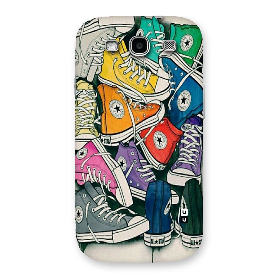 Colorful Shoes Back Case for Galaxy S3 Neo