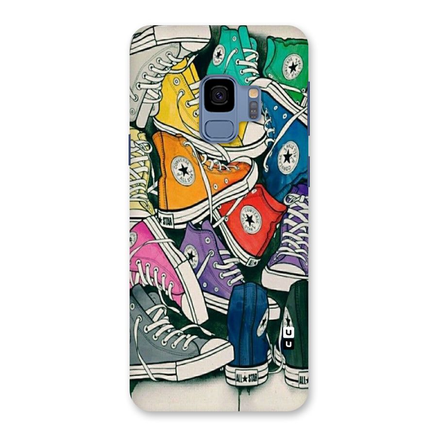 Colorful Shoes Back Case for Galaxy S9