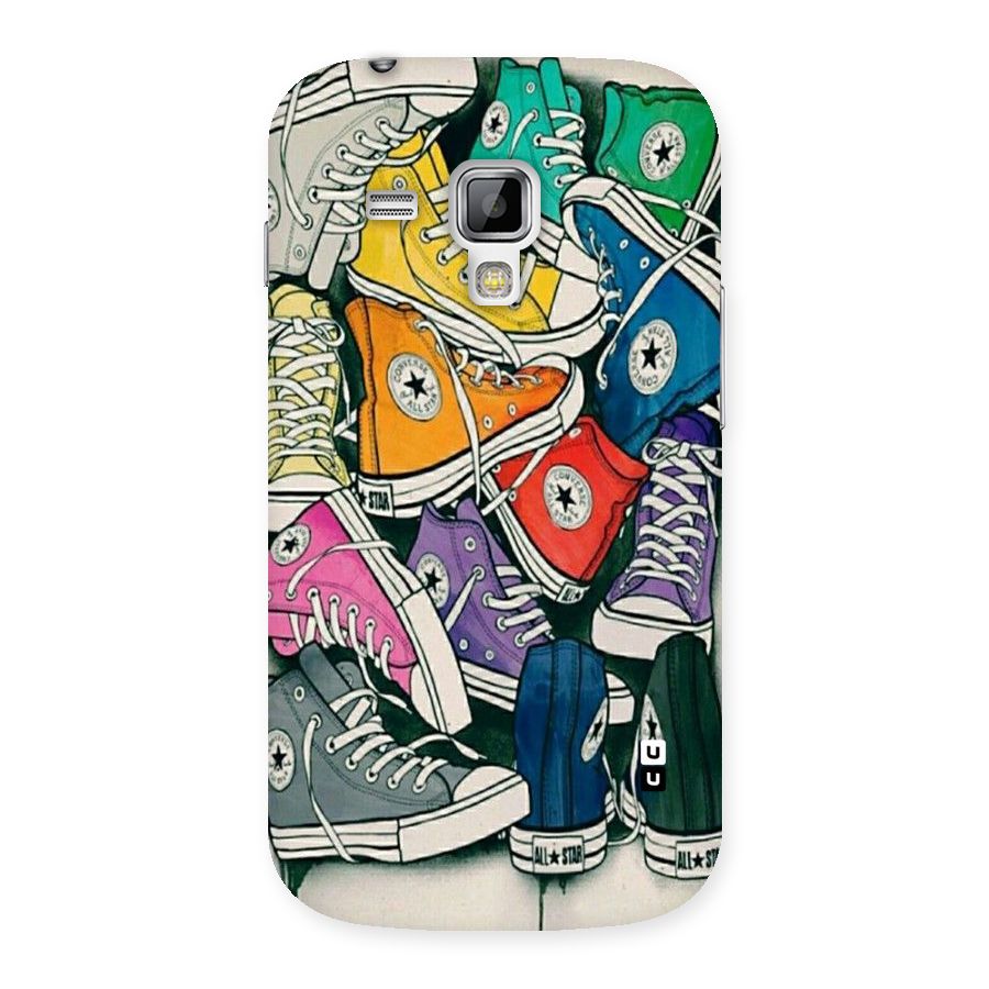 Colorful Shoes Back Case for Galaxy S Duos