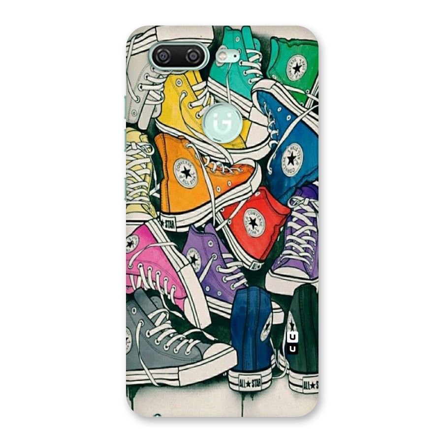Colorful Shoes Back Case for Gionee S10