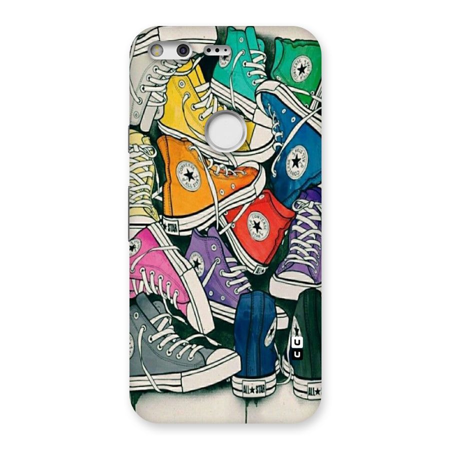 Colorful Shoes Back Case for Google Pixel