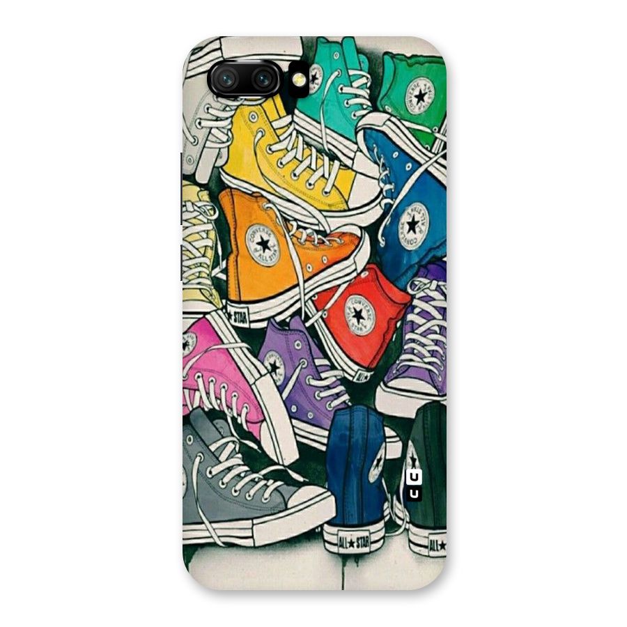 Colorful Shoes Back Case for Honor 10