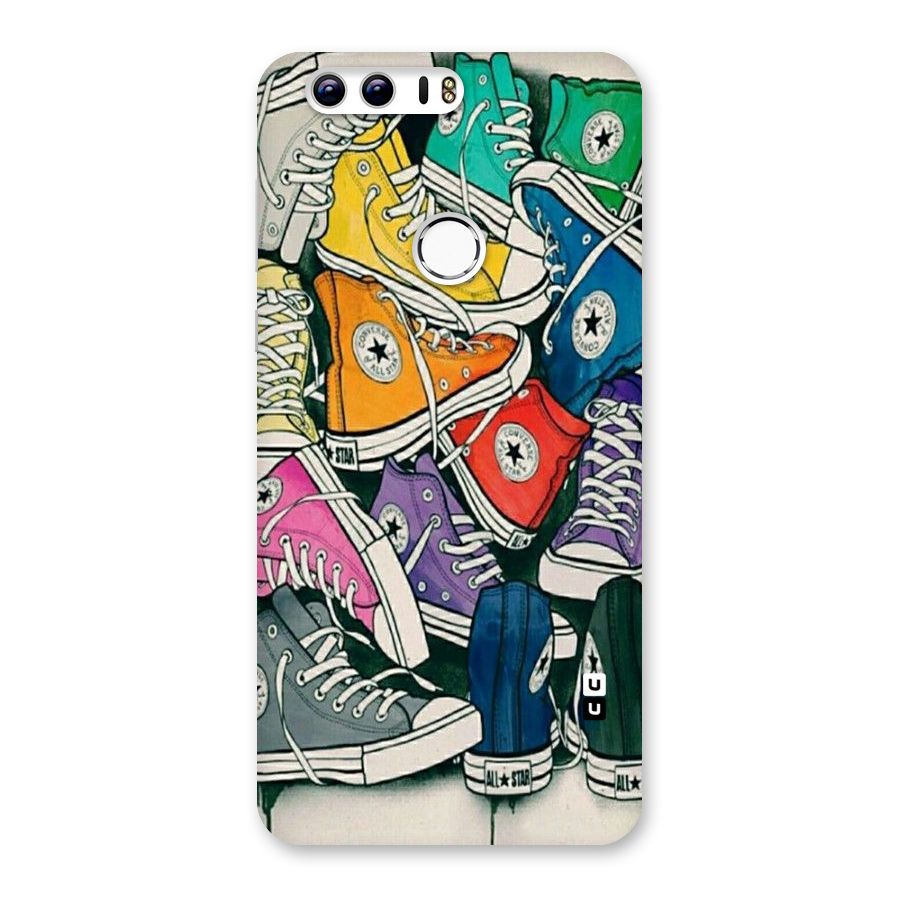 Colorful Shoes Back Case for Honor 8