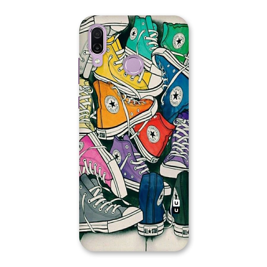Colorful Shoes Back Case for Honor Play