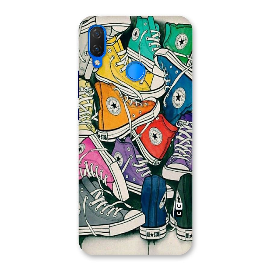 Colorful Shoes Back Case for Huawei P Smart+