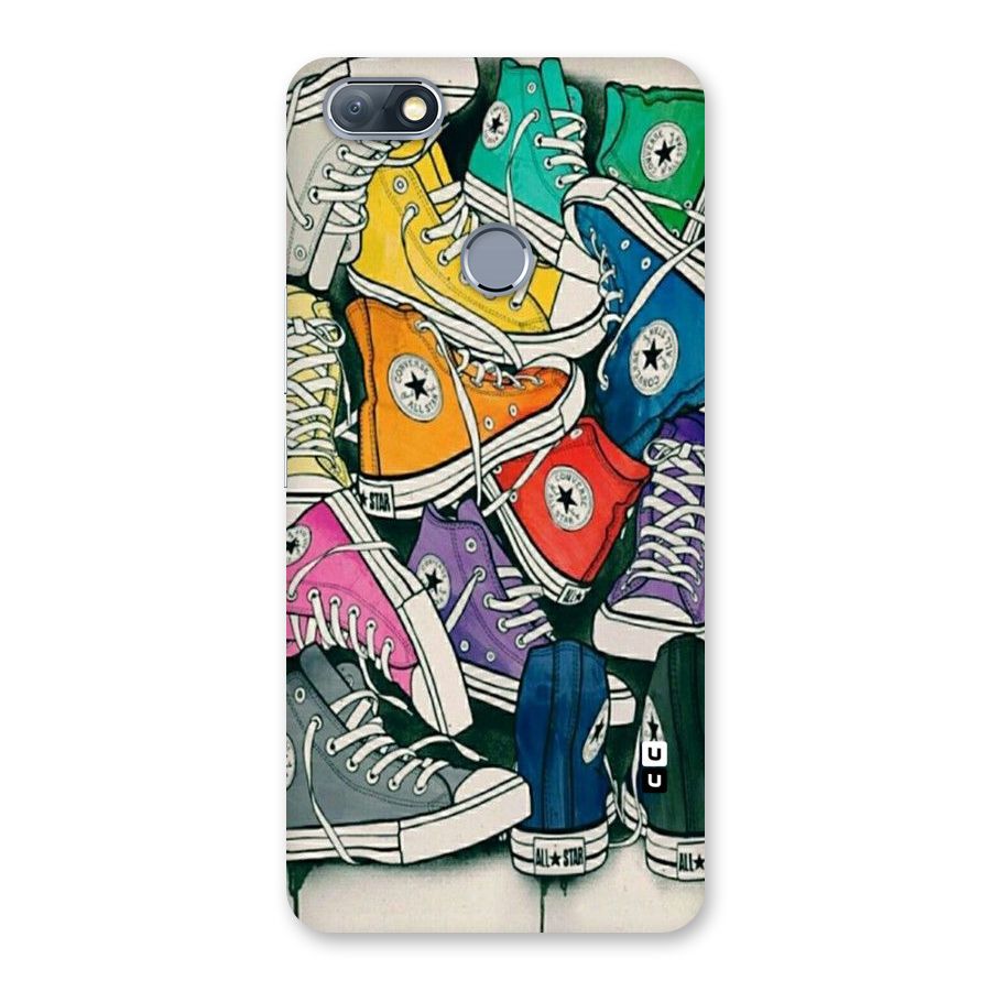 Colorful Shoes Back Case for Infinix Note 5