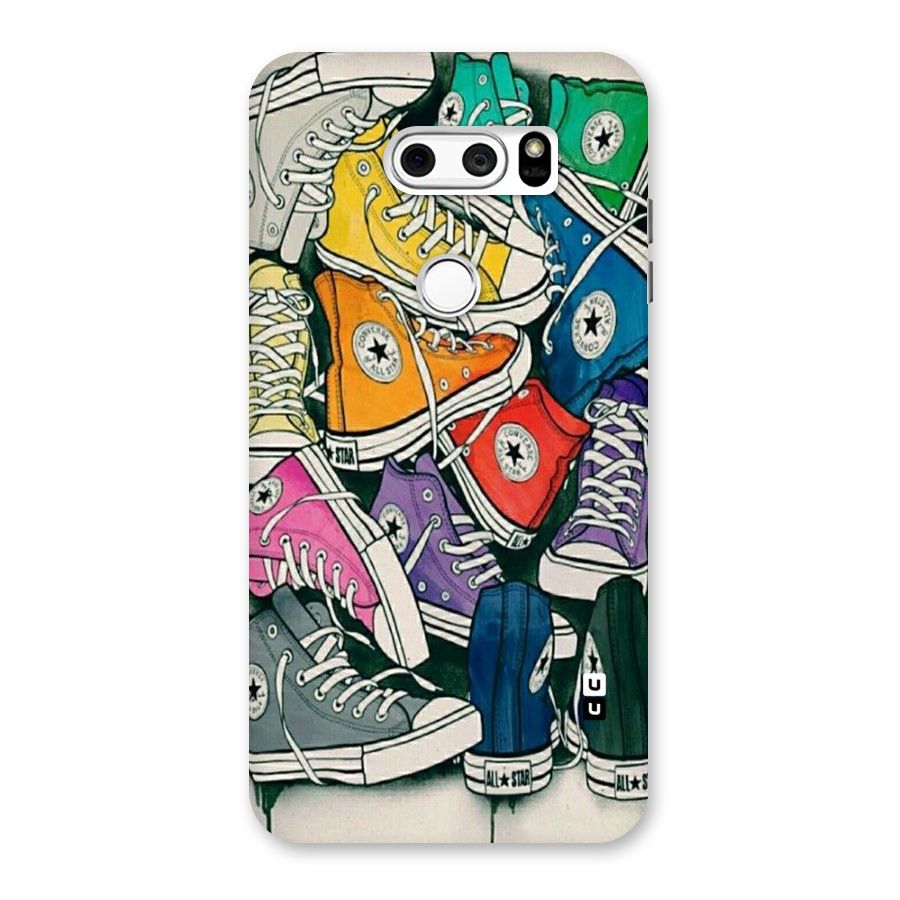 Colorful Shoes Back Case for LG V30