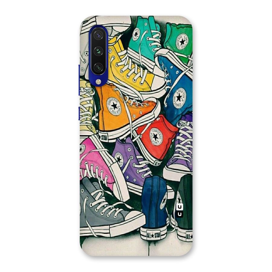 Colorful Shoes Back Case for Mi A3