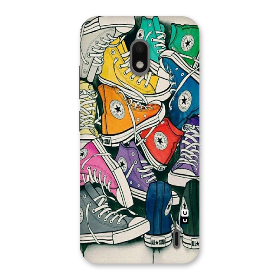 Colorful Shoes Back Case for Nokia 2.2