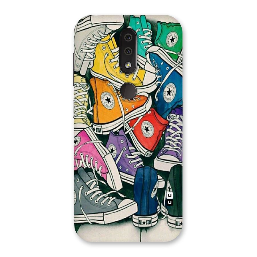 Colorful Shoes Back Case for Nokia 4.2