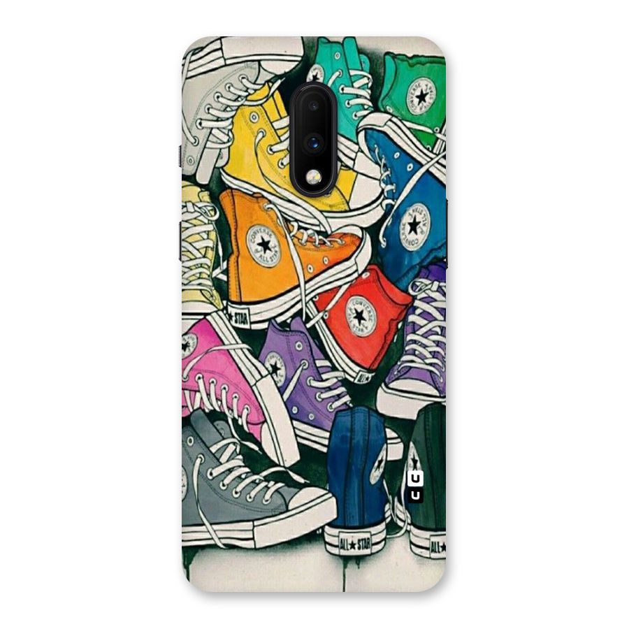 Colorful Shoes Back Case for OnePlus 7