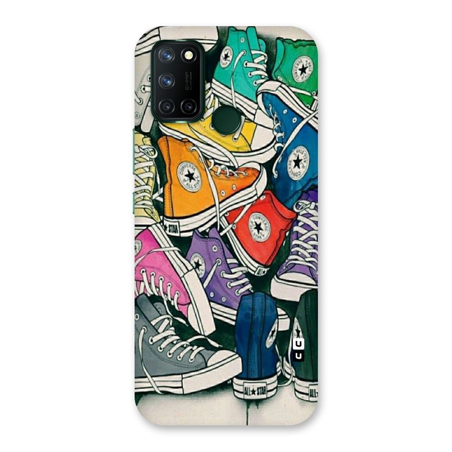Colorful Shoes Back Case for Realme 7i