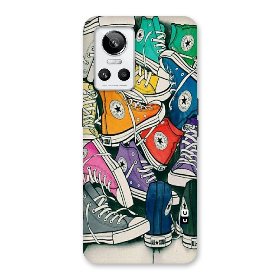 Colorful Shoes Back Case for Realme GT Neo 3