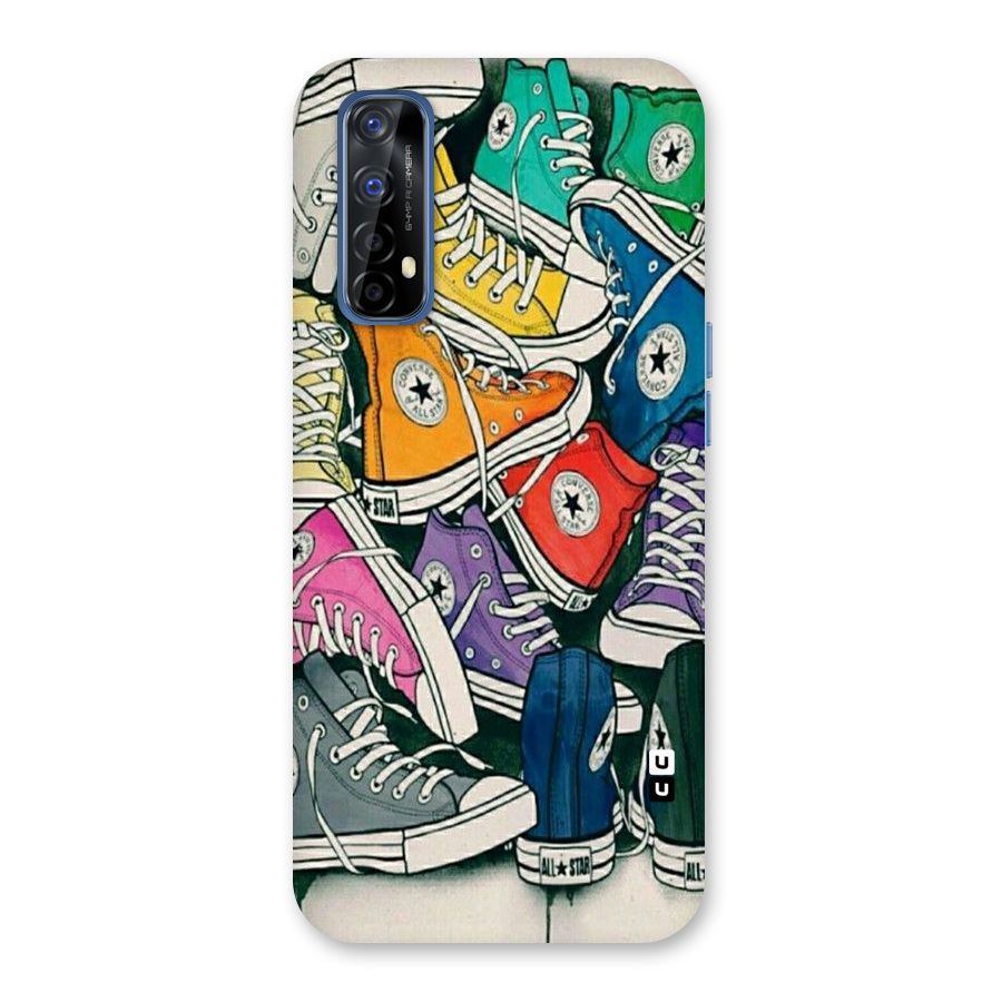 Colorful Shoes Back Case for Realme Narzo 20 Pro