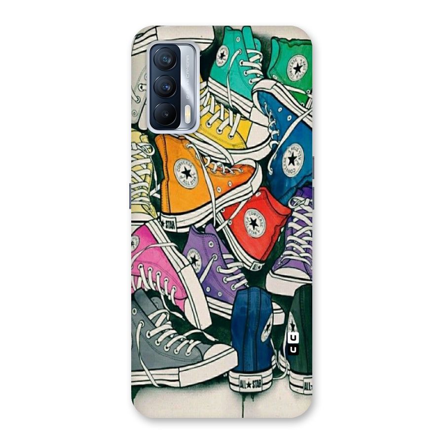 Colorful Shoes Back Case for Realme X7