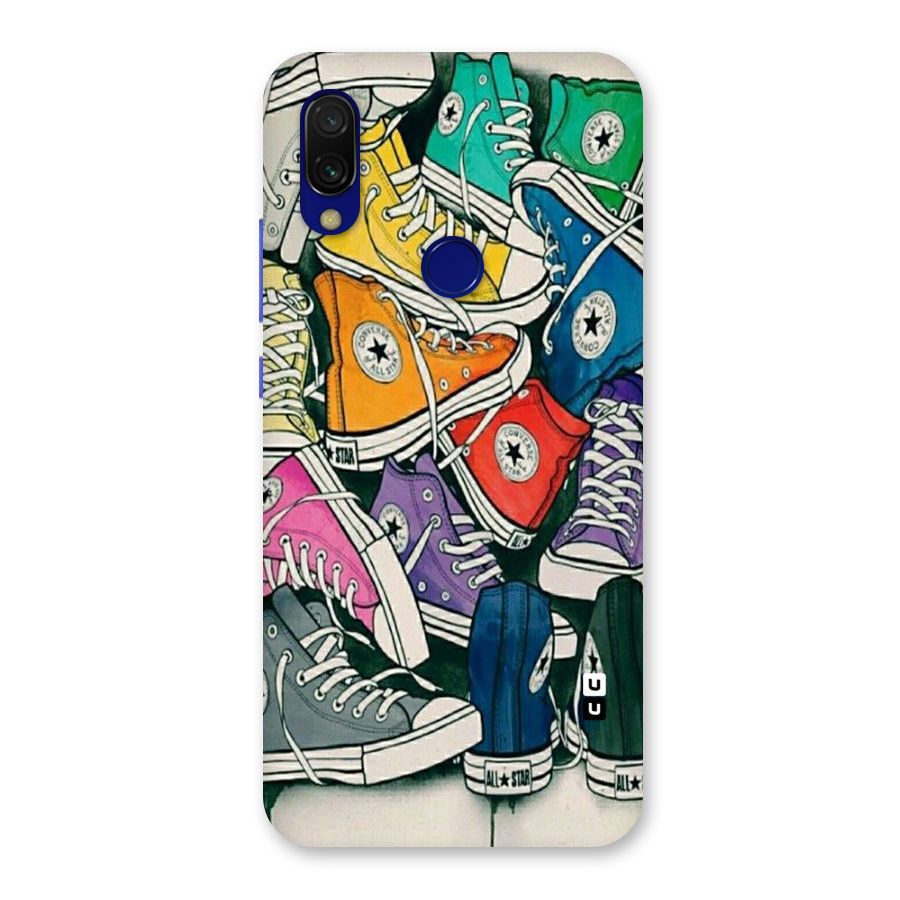 Colorful Shoes Back Case for Redmi 7