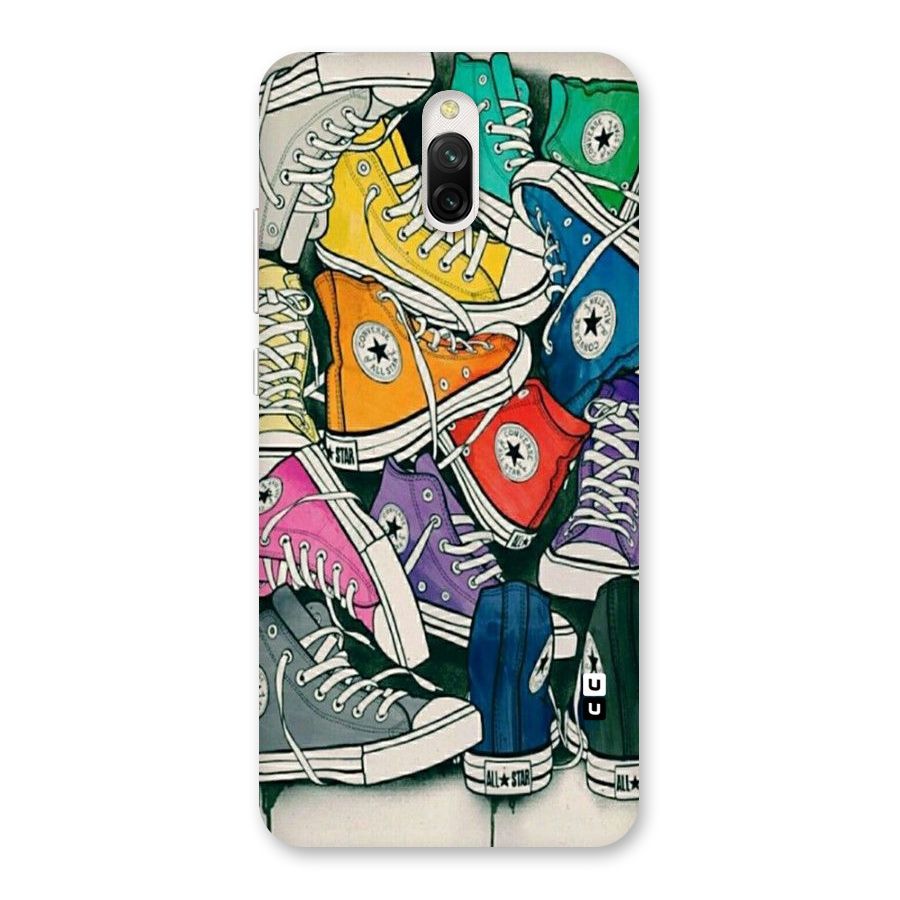 Colorful Shoes Back Case for Redmi 8A Dual