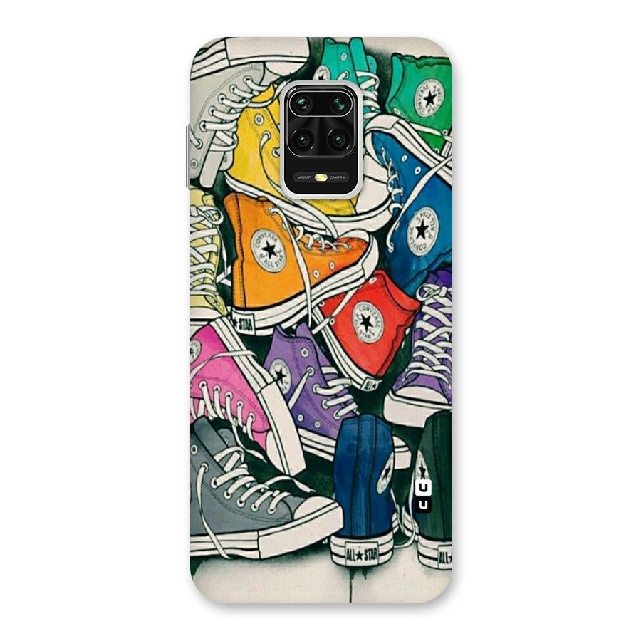 Colorful Shoes Back Case for Redmi Note 9 Pro