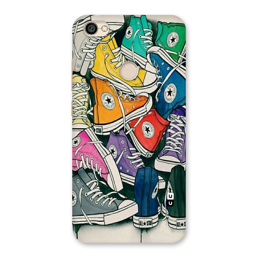 Colorful Shoes Back Case for Redmi Y1 2017