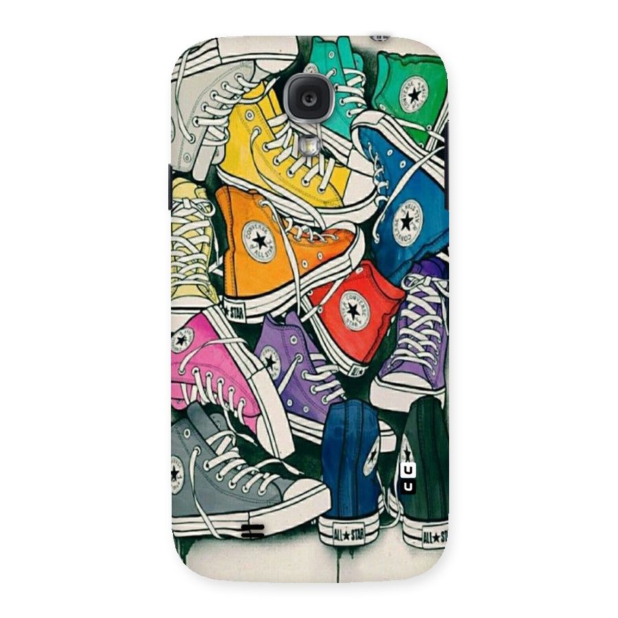 Colorful Shoes Back Case for Samsung Galaxy S4