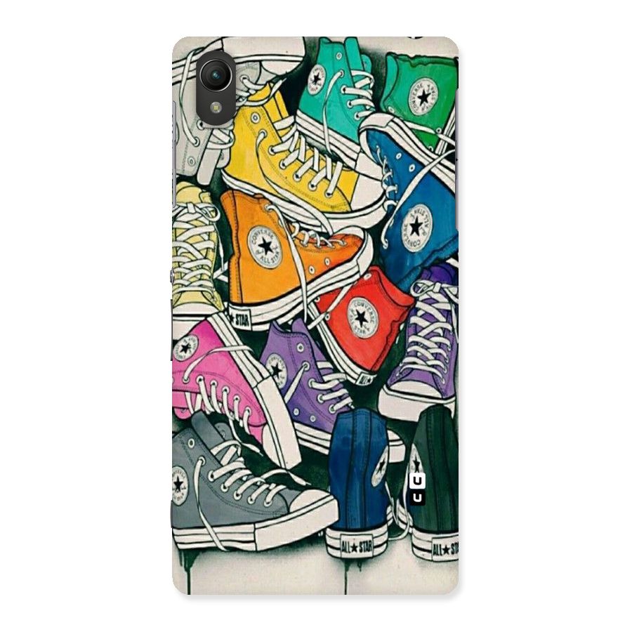 Colorful Shoes Back Case for Sony Xperia Z2