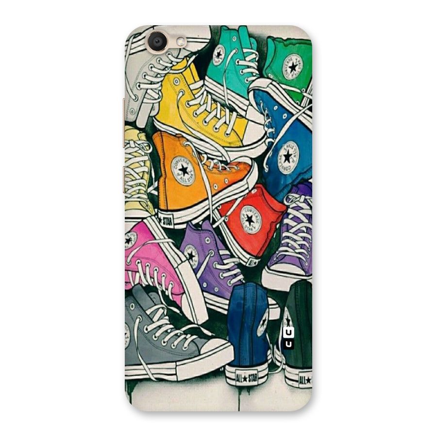 Colorful Shoes Back Case for Vivo V5