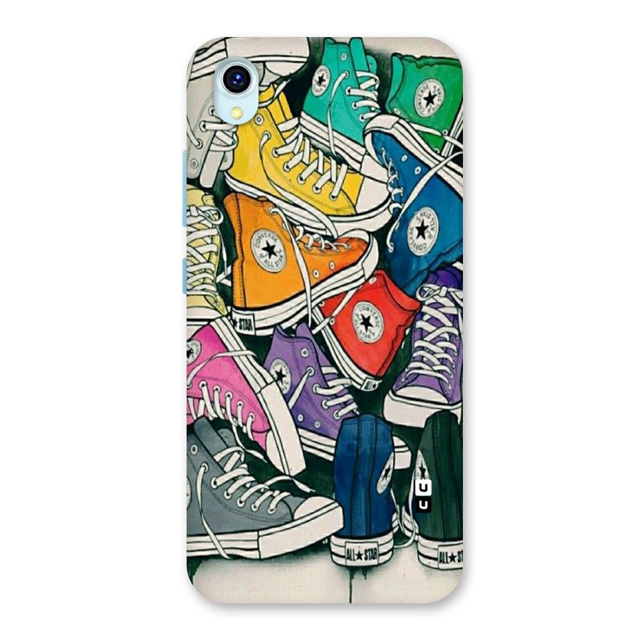 Colorful Shoes Back Case for Vivo Y1s