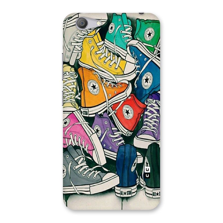 Colorful Shoes Back Case for Vivo Y53