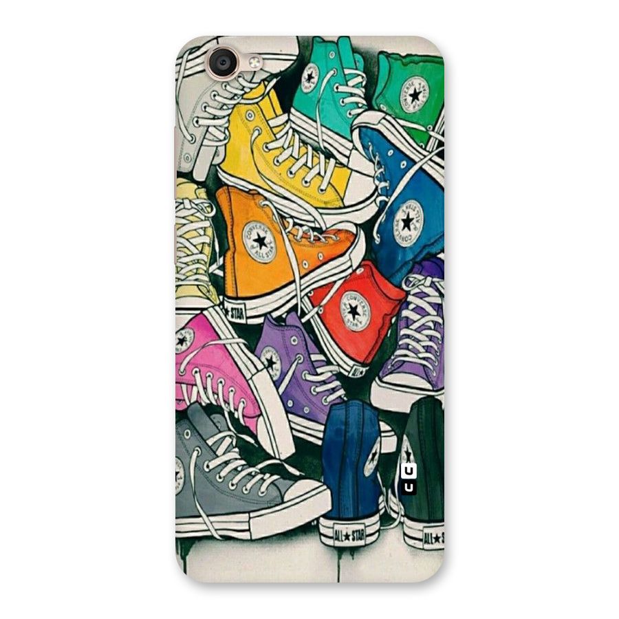 Colorful Shoes Back Case for Vivo Y55
