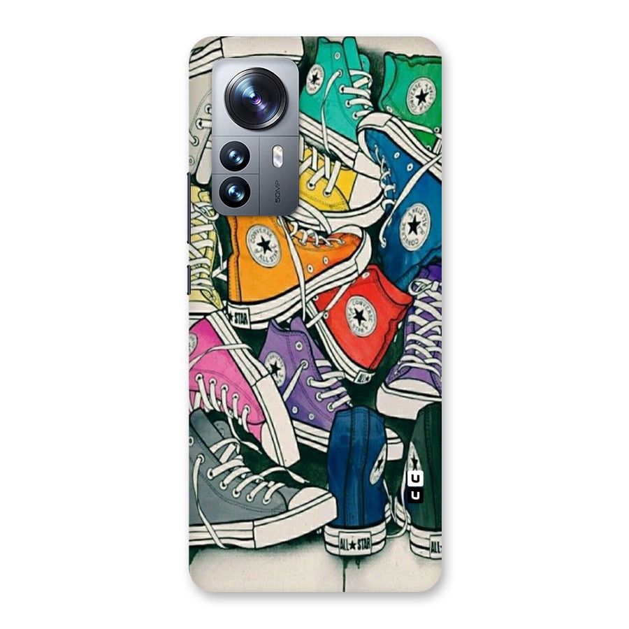 Colorful Shoes Back Case for Xiaomi 12 Pro